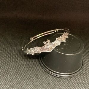 Silver Bat Bracelet